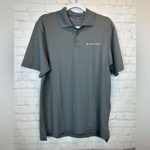 Under Armour loose fit heatgear gray short sleeve polo shirt, sz‎ M, NWT